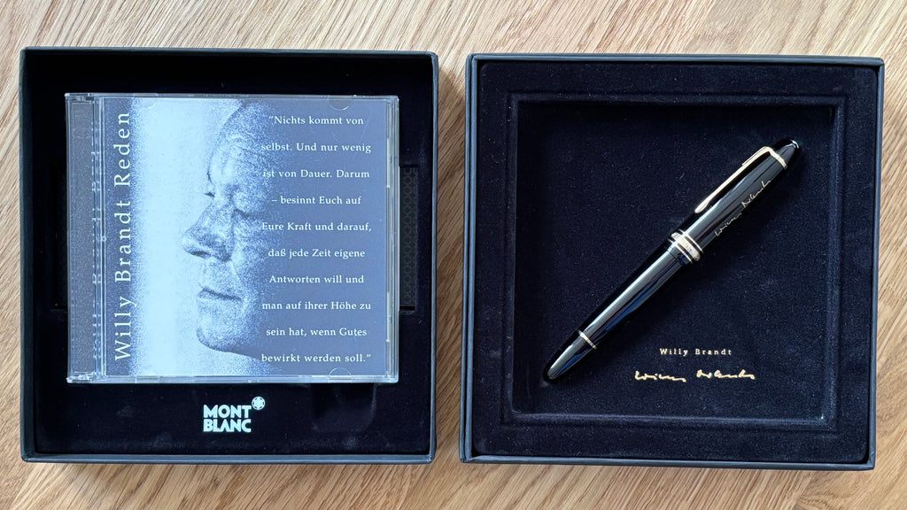 Montblanc Meisterstück LeGrand „Willy Brandt“ – Füllfederhalter • NEU & OVP • RAR