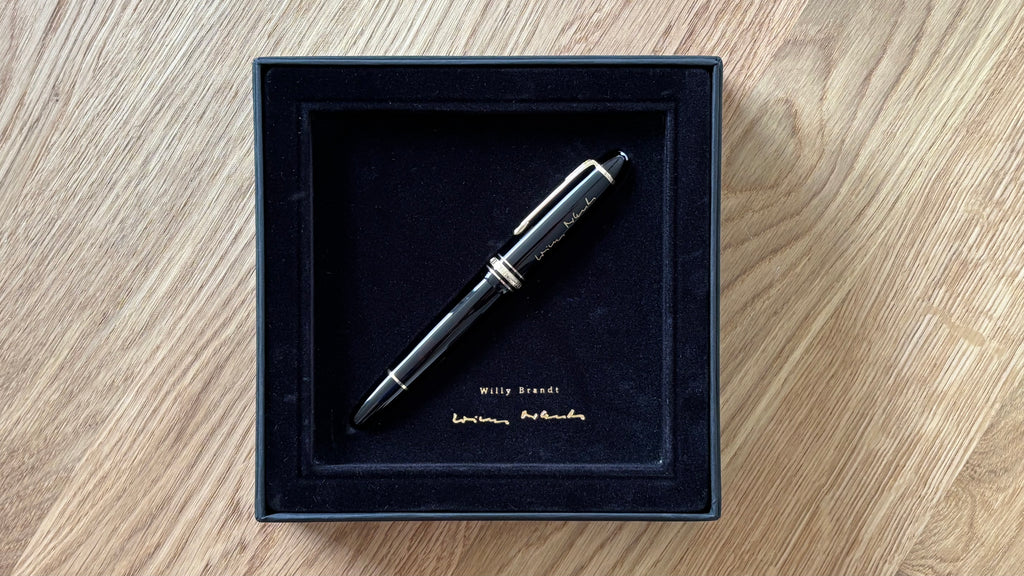 Montblanc Meisterstück LeGrand „Willy Brandt“ – Füllfederhalter • NEU & OVP • RAR