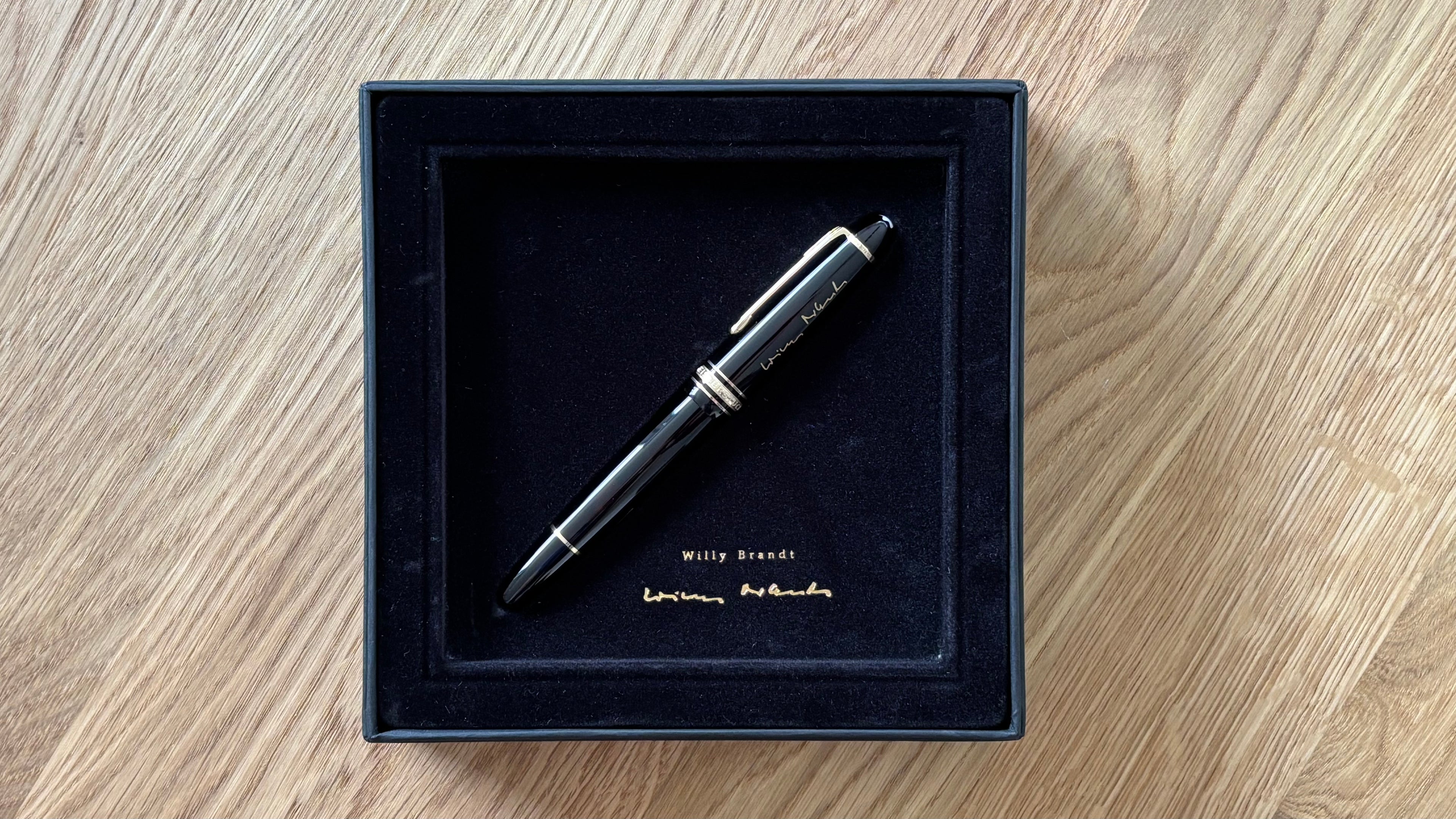 Montblanc Meisterstück LeGrand „Willy Brandt“ – Füllfederhalter • NEU & OVP • RAR