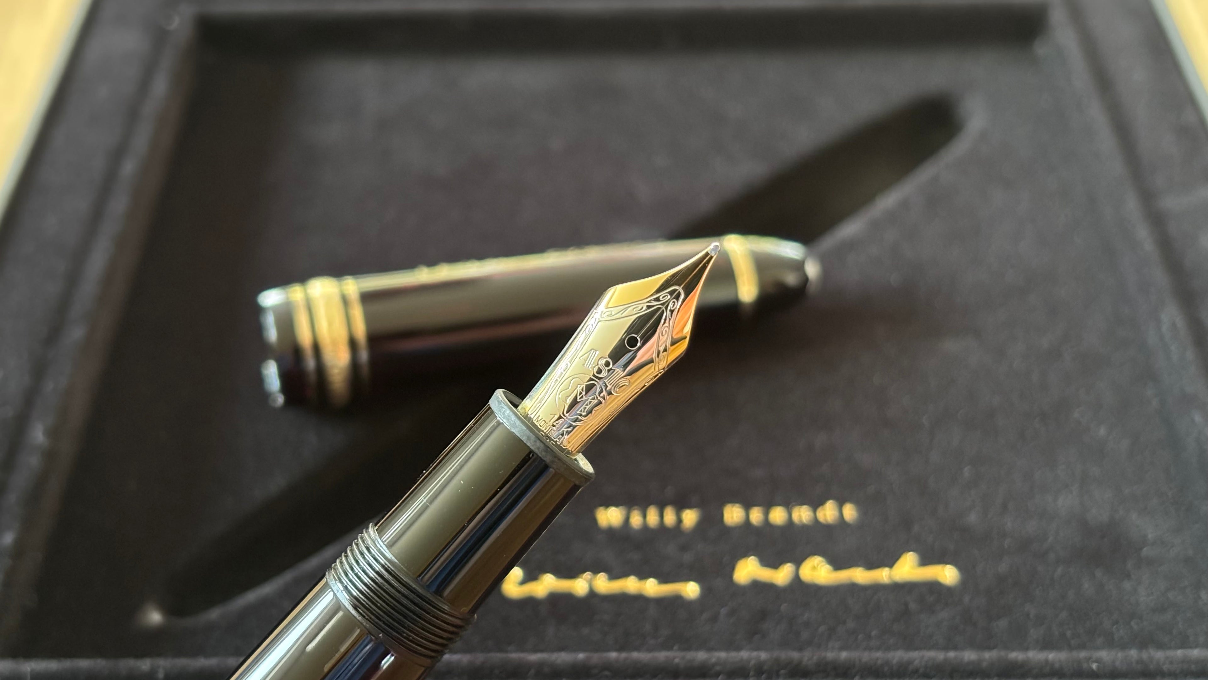 Montblanc Meisterstück LeGrand „Willy Brandt“ – Füllfederhalter • NEU & OVP • RAR