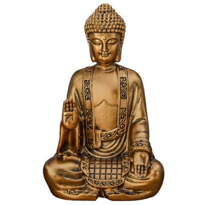 Goldene Bodhi-Statue – Zen- und Feng-Shui-Dekoration – um eine entspannende und spirituelle Atmosphäre zu schaffen – glückliche Geschenkidee - Zen'Arôme